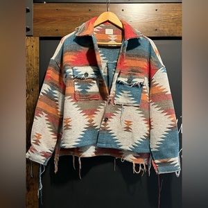 ✨WESTERN PRINT SHACKET✨